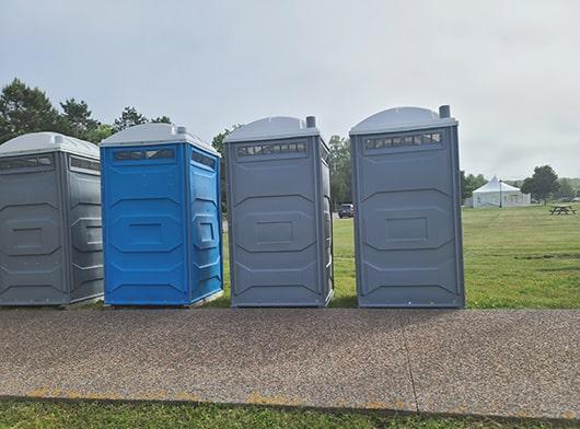 our crew frequently cleans and maintains the special event restrooms during the duration of your event to ensure they're always in pristine condition